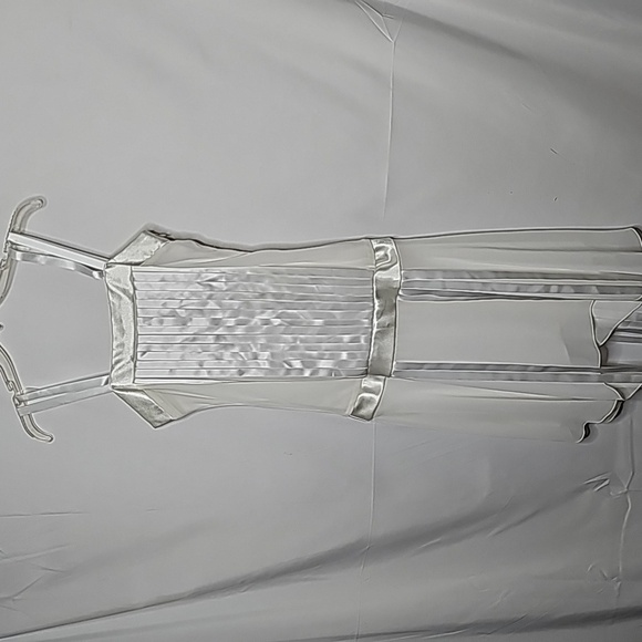 Jessica McClintock Dresses & Skirts - NWOT Jessica McClintock Bridal RARE white UNIQUE flowy wedding dress sz 8